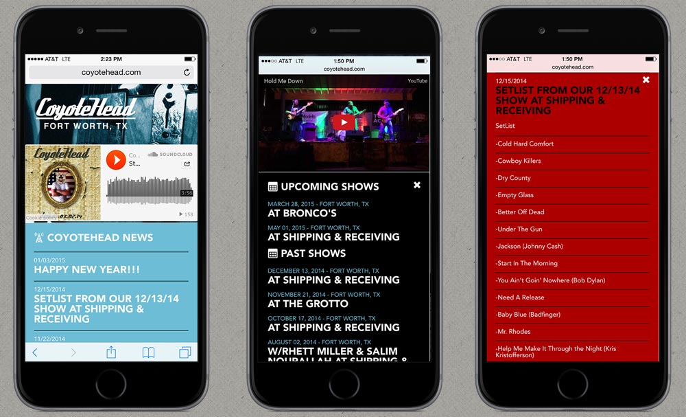 CoyoteHead.com - Landing Page