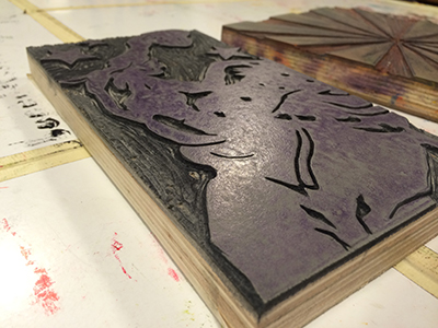Hand-Carved Color Plates